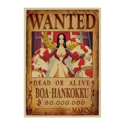 La Boutique One Piece Affiche Wanted One Piece Boa Hancock