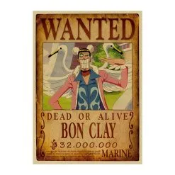 La Boutique One Piece Affiche Wanted One Piece Bon Clay