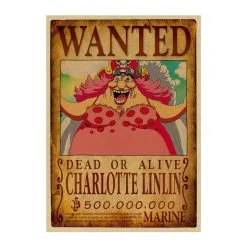 La Boutique One Piece Affiche Wanted One Piece Charlotte Linlin