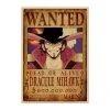 La Boutique One Piece Affiche Wanted One Piece Dracule Mihawk
