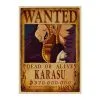 La Boutique One Piece Affiche Wanted One Piece Karasu -Vêtements Soldes affiche wanted avis de recherche karasu one piece