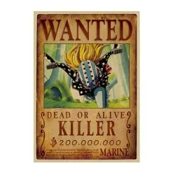 La Boutique One Piece Affiche Wanted One Piece Killer