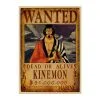 La Boutique One Piece Affiche Wanted One Piece Kinemon -Vêtements Soldes affiche wanted avis de recherche kinemon one piece
