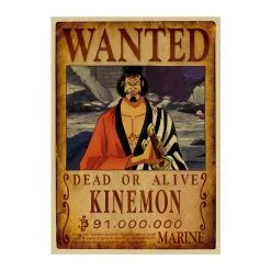 La Boutique One Piece Affiche Wanted One Piece Kinemon