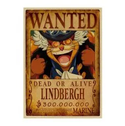 La Boutique One Piece Affiche Wanted One Piece Lindbergh