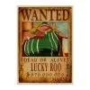 La Boutique One Piece Affiche Wanted One Piece Lucky Roo