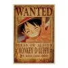 La Boutique One Piece Affiche Wanted One Piece Monkey D. Luffy -Vêtements Soldes affiche wanted avis de recherche monkey d luffy one piece