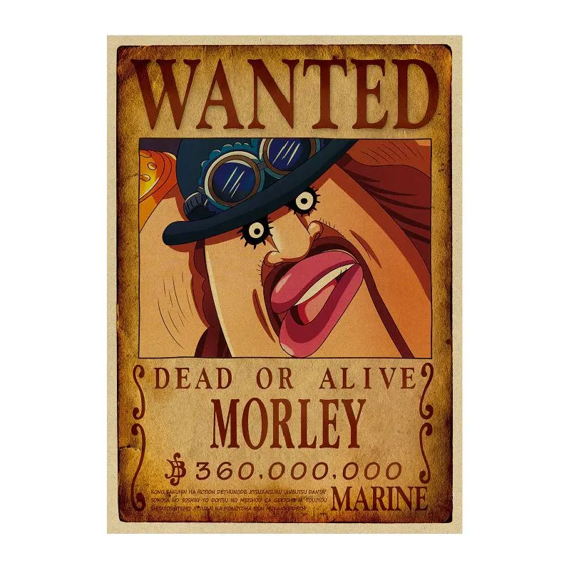 La Boutique One Piece Affiche Wanted One Piece Morley 3 La Boutique One Piece Affiche Wanted One Piece Morley
