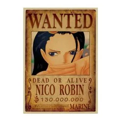 La Boutique One Piece Affiche Wanted One Piece Nico Robin
