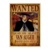 La Boutique One Piece Affiche Wanted One Piece Van Auger -Vêtements Soldes affiche wanted avis de recherche van auger one piece