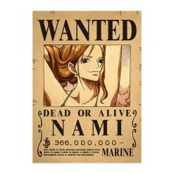 La Boutique One Piece Affiche Wanted One Piece Nami 2