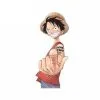 La Boutique One Piece Autocollant One Piece Luffy Dead End