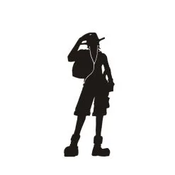 La Boutique One Piece Autocollant One Piece Ace Shadow