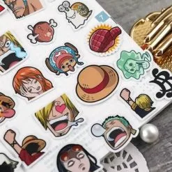 La Boutique One Piece Autocollants One Piece Pack Faces 9 La Boutique One Piece Autocollants One Piece Pack Faces -Vêtements Soldes autocollants pack faces one piece 4