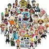 La Boutique One Piece Autocollants One Piece Pack Pop 2 -Vêtements Soldes autocollants pack pop 2 one piece 1