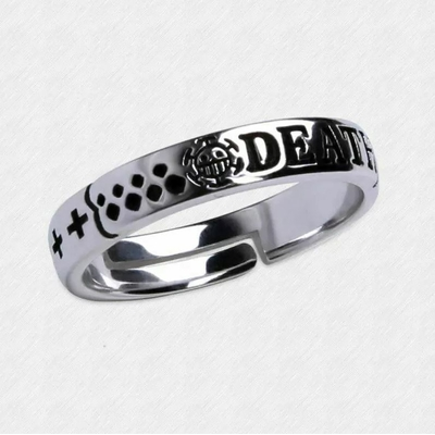 La Boutique One Piece Bague One Piece Trafalgar Law Argent 3 La Boutique One Piece Bague One Piece Trafalgar Law Argent