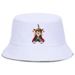 La Boutique One Piece Bob One Piece Luffy Dressrosa -Vêtements Soldes bob one piece luffy dressrosa blanc