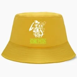 La Boutique One Piece Bob One Piece Luffy -Vêtements Soldes bob one piece luffy logo jaune