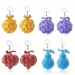 La Boutique One Piece Boucles D'oreilles One Piece Fruit Du Démon