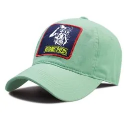 La Boutique One Piece Casquette One Piece Strawhat -Vêtements Soldes casquette one piece strawhat luffy verte claire