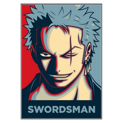 La Boutique One Piece Tableau One Piece Portrait Roronoa Zoro 5 La Boutique One Piece Tableau One Piece Portrait Roronoa Zoro – Image 3