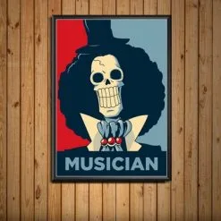 La Boutique One Piece Tableau One Piece Portrait Brook