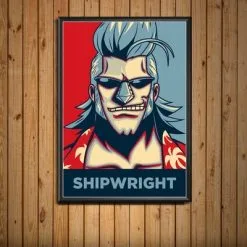 La Boutique One Piece Tableau One Piece Portrait Franky