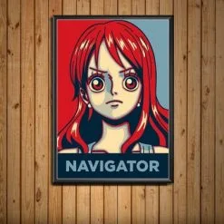 La Boutique One Piece Tableau One Piece Portrait Nami