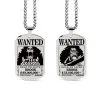 La Boutique One Piece Collier One Piece Wanted Brook 1 La Boutique One Piece Collier One Piece Wanted Brook -Vêtements Soldes pendentif one piece plaque brook