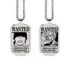 La Boutique One Piece Collier One Piece Wanted Roronoa Zoro 2 La Boutique One Piece Collier One Piece Wanted Roronoa Zoro -Vêtements Soldes pendentif one piece plaque roronoa zoro