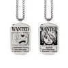 La Boutique One Piece Collier One Piece Wanted Vinsmoke Sanji -Vêtements Soldes pendentif one piece plaque vinsmoke sanji