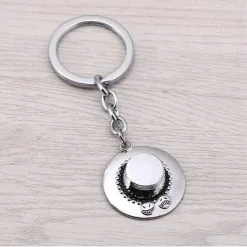 La Boutique One Piece Porte-Clés One Piece Chapeau Ace -Vêtements Soldes porte cles one piece chapeau portgas ace argent