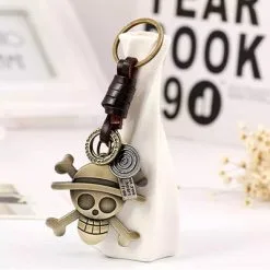 La Boutique One Piece Porte-Clés One Piece Cuir -Vêtements Soldes porte cles one piece cuir 3