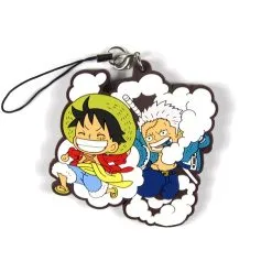 La Boutique One Piece Porte-Clés One Piece Luffy & Smoker