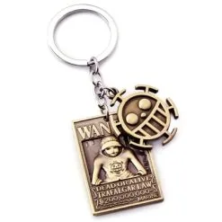 La Boutique One Piece Porte-Clés One Piece Mugiwara Wanted -Vêtements Soldes porte cles one piece mugiwara wanted trafalgar law