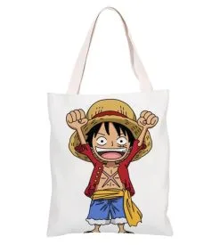 La Boutique One Piece Sac De Shopping One Piece Luffy Happy