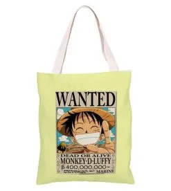 La Boutique One Piece Sac De Shopping One Piece Luffy Wanted 2