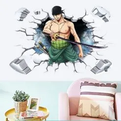 La Boutique One Piece Sticker Mural One Piece Zoro Shuusui Wall