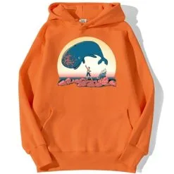 La Boutique One Piece Sweatshirt One Piece Laboon -Vêtements Soldes sweatshirt hoodie one piece laboon orange
