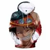 La Boutique One Piece Sweatshirt One Piece Luffy Hat -Vêtements Soldes sweatshirt hoodie one piece luffy hat