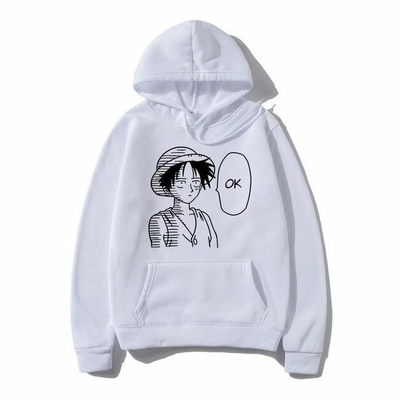 La Boutique One Piece Sweatshirt One Piece Luffy OK 4 La Boutique One Piece Sweatshirt One Piece Luffy OK – Image 2
