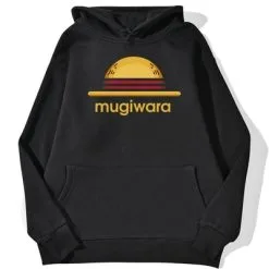 La Boutique One Piece Sweatshirt One Piece Mugiwara Strawhat -Vêtements Soldes sweatshirt hoodie one piece mugiwara strawhat noir