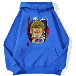 La Boutique One Piece Sweatshirt One Piece Zoro 8 La Boutique One Piece Sweatshirt One Piece Zoro -Vêtements Soldes sweatshirt hoodie one piece roronoa zoro bleu