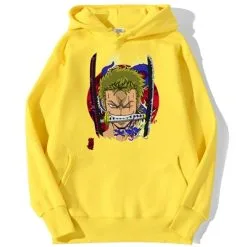 La Boutique One Piece Sweatshirt One Piece Zoro 9 La Boutique One Piece Sweatshirt One Piece Zoro -Vêtements Soldes sweatshirt hoodie one piece roronoa zoro jaune