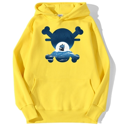 La Boutique One Piece Sweatshirt One Piece Skull Merry 3 La Boutique One Piece Sweatshirt One Piece Skull Merry