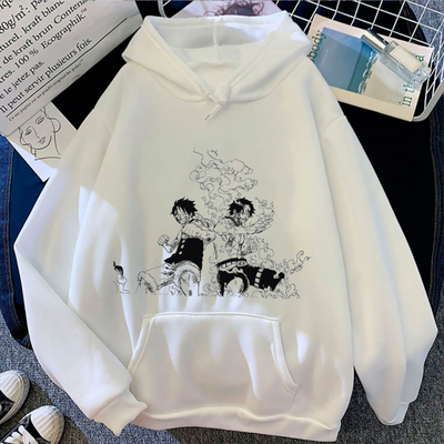 La Boutique One Piece Sweatshirt One Piece Luffy Ace 3 La Boutique One Piece Sweatshirt One Piece Luffy Ace