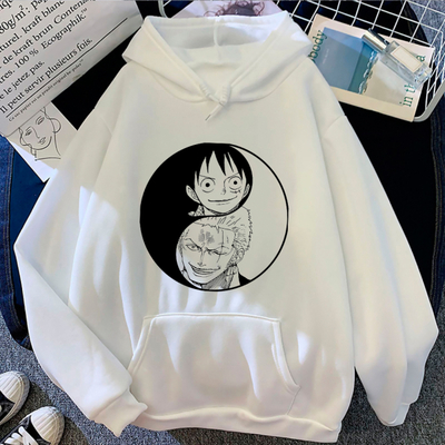La Boutique One Piece Sweatshirt One Piece Luffy Zoro Ying Yang 3 La Boutique One Piece Sweatshirt One Piece Luffy Zoro Ying Yang