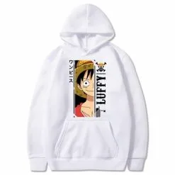 La Boutique One Piece Sweatshirt One Piece Monkey D. Luffy 8 La Boutique One Piece Sweatshirt One Piece Monkey D. Luffy -Vêtements Soldes sweatshirt one piece monkey luffy blanc