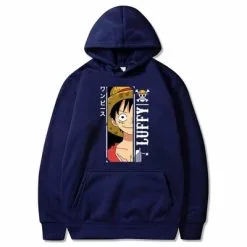 La Boutique One Piece Sweatshirt One Piece Monkey D. Luffy 7 La Boutique One Piece Sweatshirt One Piece Monkey D. Luffy -Vêtements Soldes sweatshirt one piece monkey luffy bleu marine