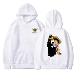 La Boutique One Piece Sweatshirt One Piece Luffy Flag